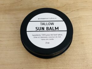 Tallow & Zinc Sun Balm
